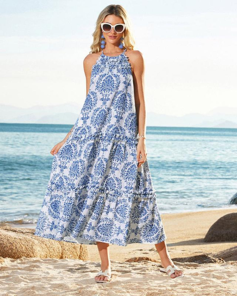 Abito lungo boho casual