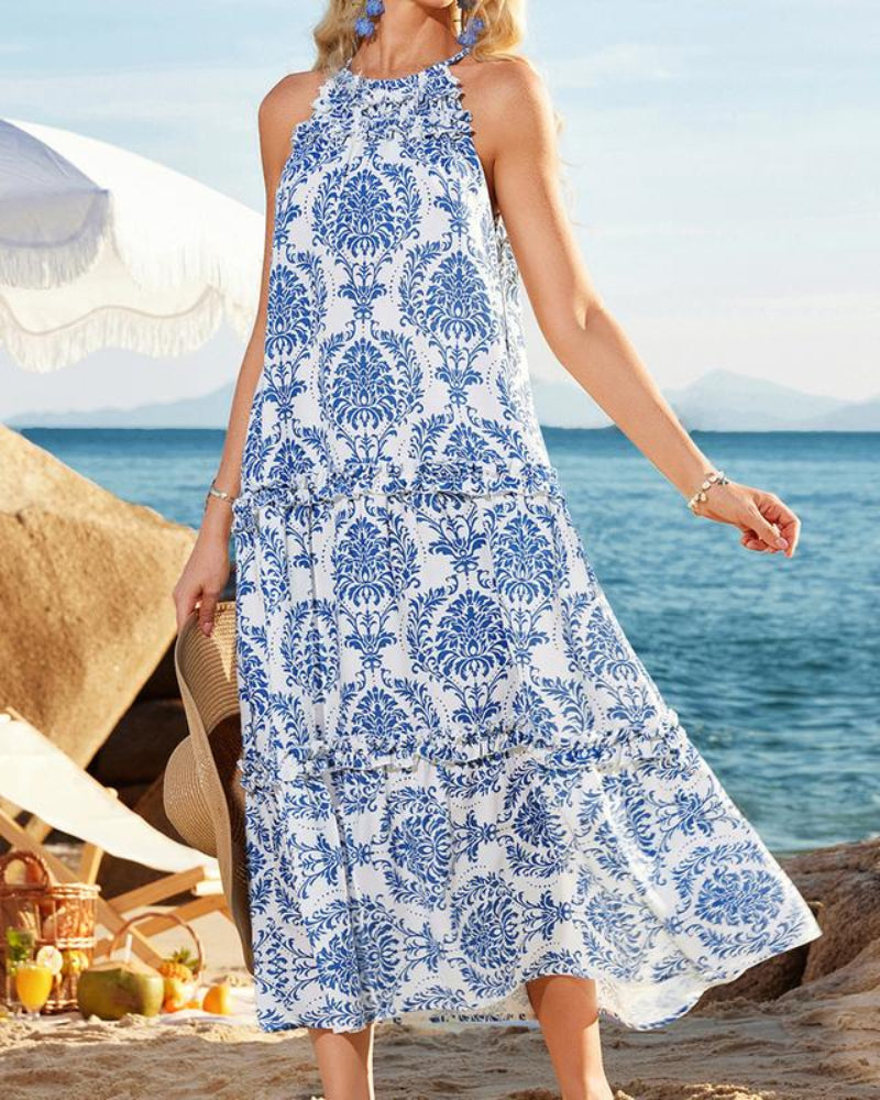 Abito lungo boho casual
